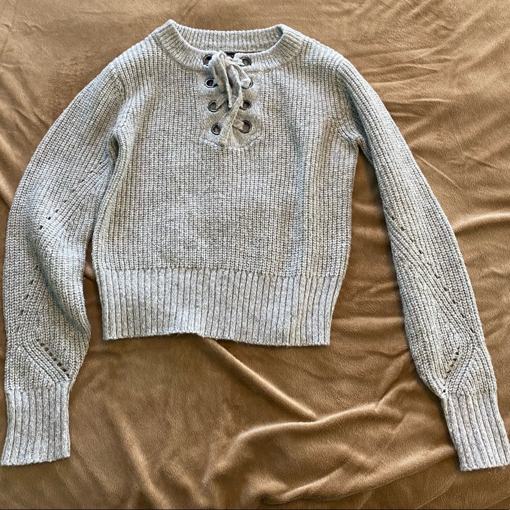 Grey Beautiful Sweater